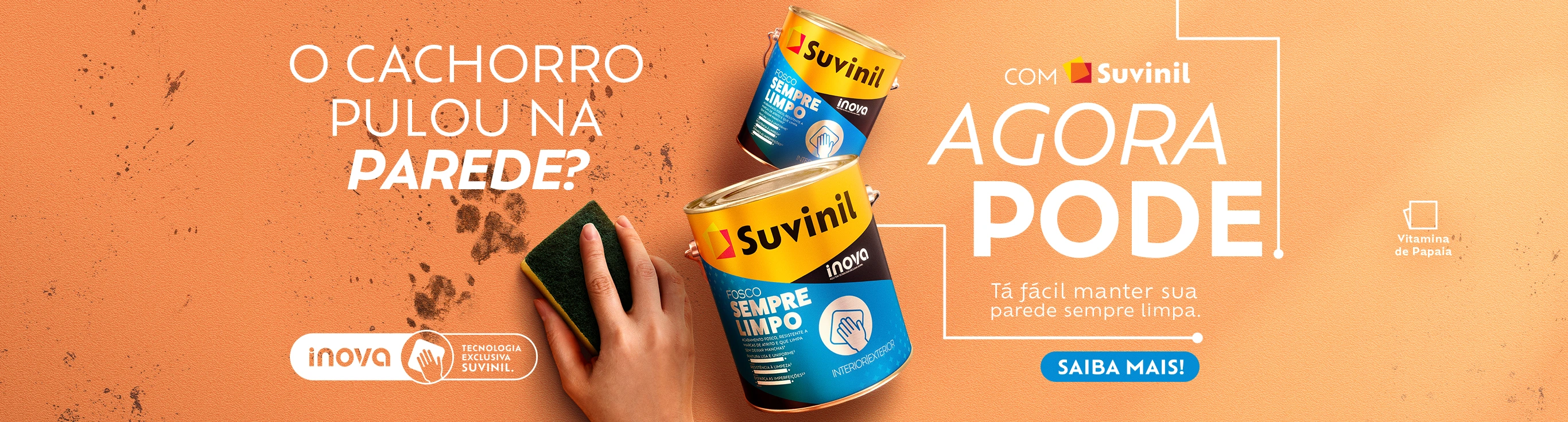 Banner de ofertas especiais em materiais de construção com diversos produtos em destaque.